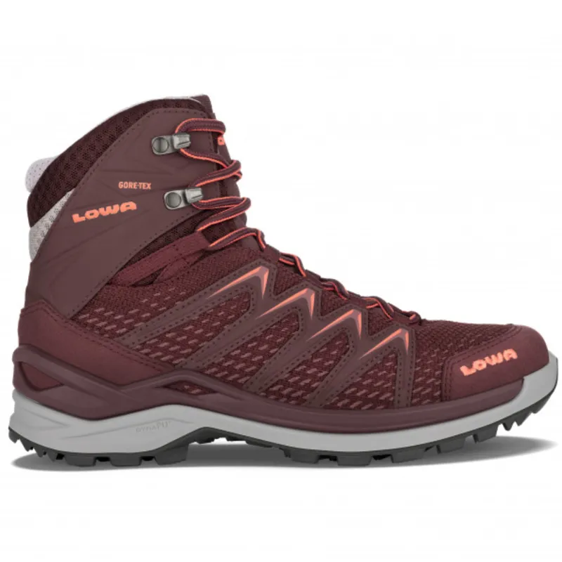 Lowa Women s Innox Pro GTX Mid Burgundy Coral